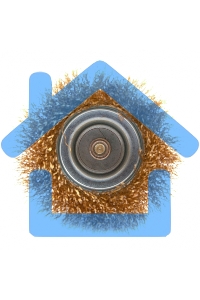 Щетка для дрели Matrix 75 мм, 