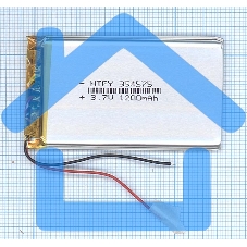 Аккумулятор Li-Pol (батарея) 3.5*45*75мм 2pin 3.7V/1200mAh