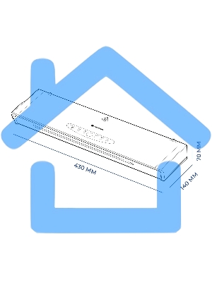 Ламинатор Heleos ЛМА34В белый/черный A3 (60-250мкм) 30см/мин (4вал.) хол.лам. лам.фото реверс