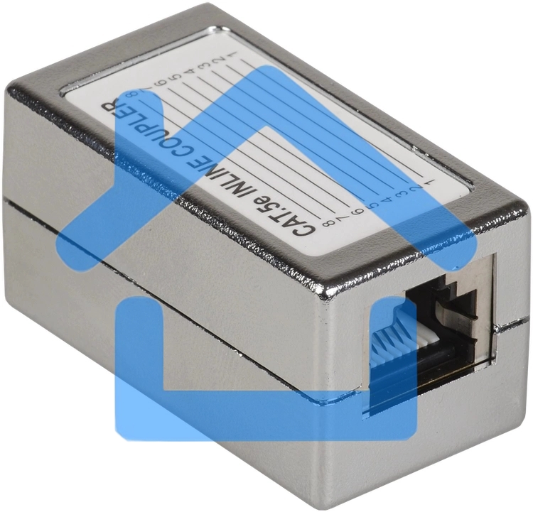 Проходной адаптер ITK CS70-1C5EF кат.5E FTP, тип RJ45-RJ45