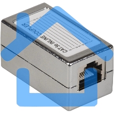 Проходной адаптер ITK CS70-1C5EF кат.5E FTP, тип RJ45-RJ45
