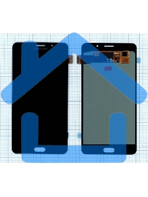 Дисплей для Samsung Galaxy A9 Pro (2016) SM-A910 oled small size черный