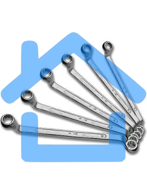 Набор накидных ключей Matrix (6-17 мм) 6 шт.