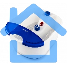 Гидромассажная ванночка для ног Galaxy LINE GL 4901, белый, 60 Вт