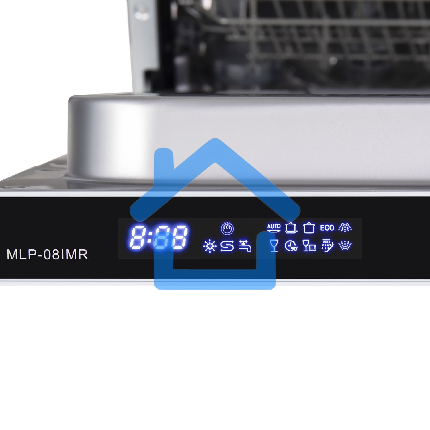 Встраиваемая посудомоечная машина Maunfeld MLP-08IMR, черный, 44.5 см, 10 компл., 47 дБ, класс A++