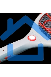 Мухобойка электрическая Rexant 1000В, фонарик+аккумулятор ПРОФИ (0420)