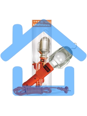 Светильник переносной ПВС 2х0.75 с выкл. 10м 220В UNIVersal 966U-0110