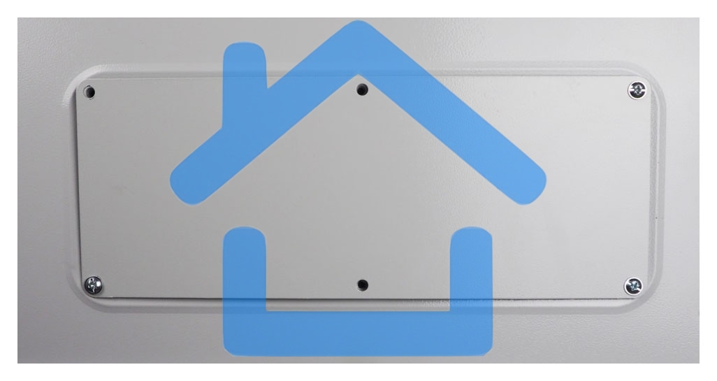 Шкаф ШТВ-Н уличный всепогодный настенный укомпл. 12U (Ш600хГ500), к.T1-IP54