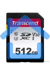 Карта памяти Transcend 512Gb UHS-I U3 SD card