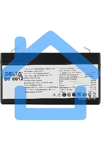 Батарея Delta DT 6012 (6V, 1.2Ah)
