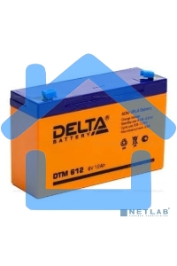 Батарея Delta DTM 612 (6V, 12Ah)