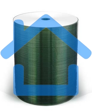 Диск DVD+R Mirex 8.5 Gb, 8x, Shrink (100), Ink Printable, Dual Layer (100/600)