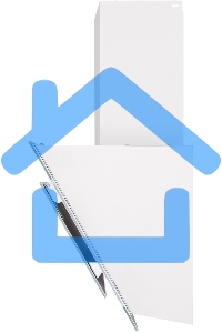 Вытяжка наклонная HOMSair Elf Push 60 белый, 60 см, 650 куб. м/ч, 47 дБ