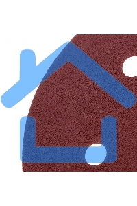 Круг абразивный Matrix на ворсовой подложке под 