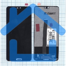 Дисплей для Huawei P20 в сборе с тачскрином черный