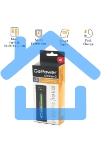 З/У для аккумуляторов GoPower LiCharger 4 Ni-MH/Ni-Cd/Li-ion/IMR 2 слота (1/100)