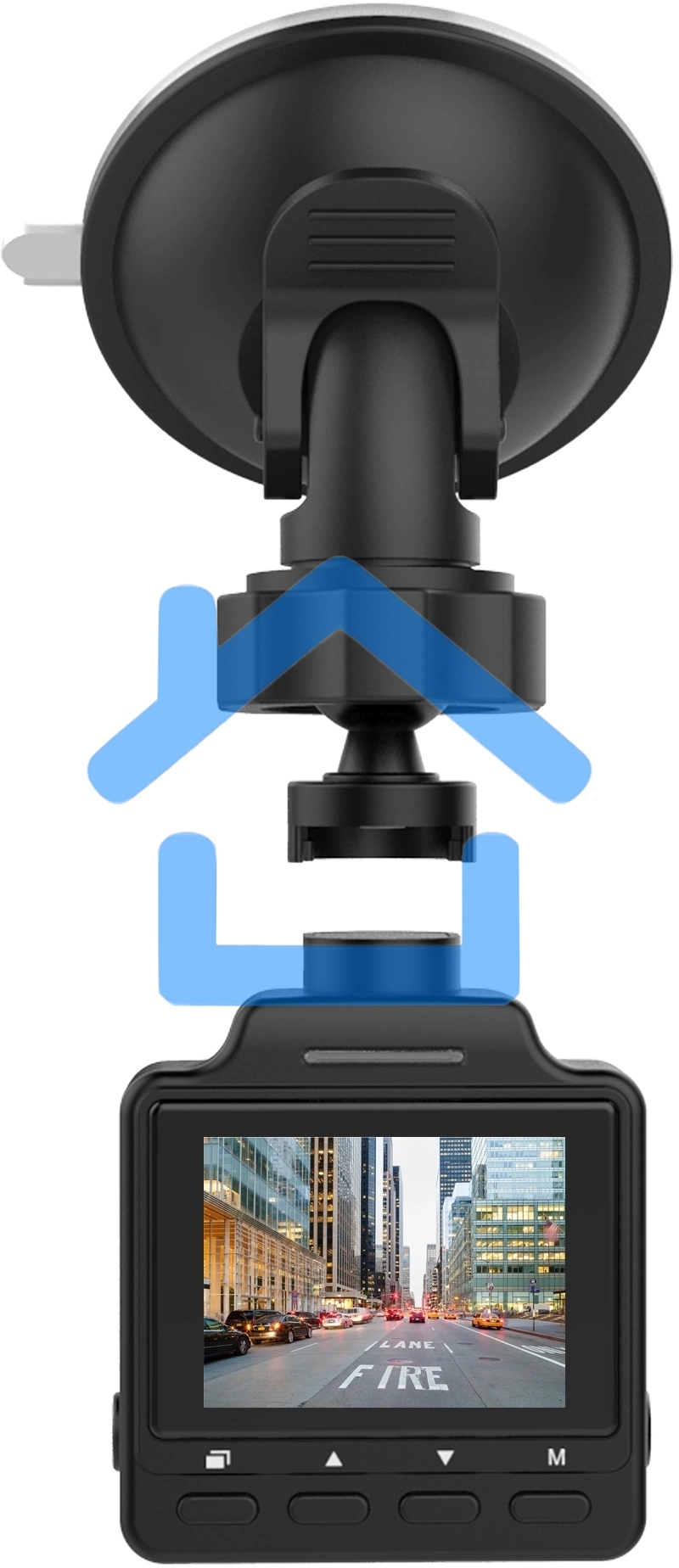 Видеорегистратор Digma FreeDrive 401 черный 4Mpix 2160x3840 2160p 170гр. NTK96675