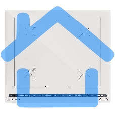 Индукционная варочная панель Maunfeld CVI594SB2BGA Inverter бежевый