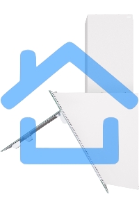 Вытяжка наклонная HOMSair Elf Push 60 белый, 60 см, 650 куб. м/ч, 47 дБ