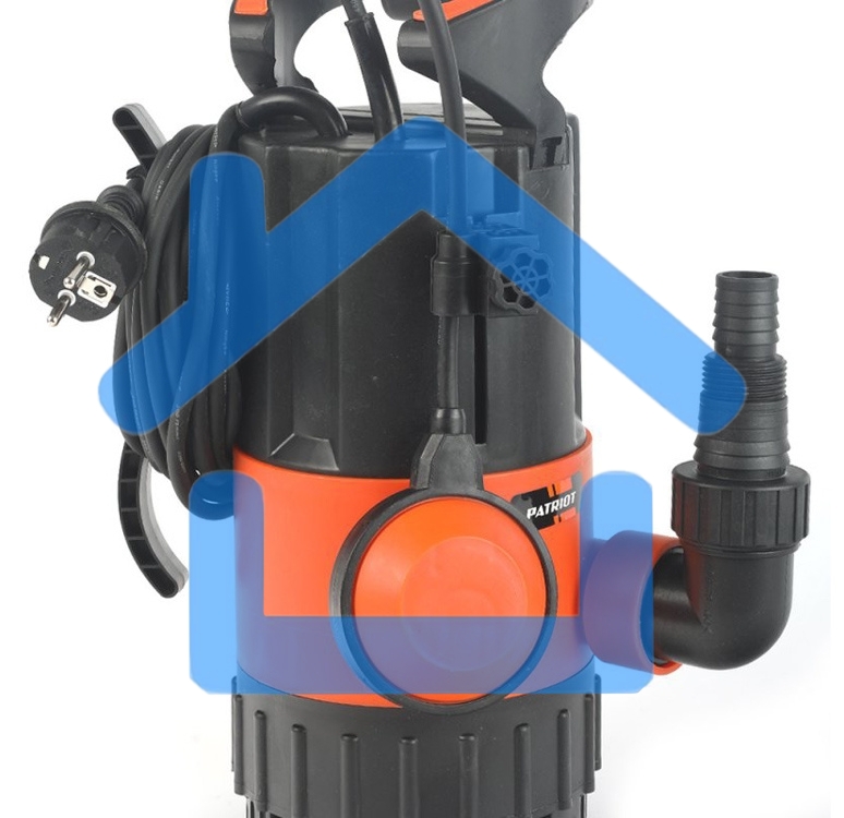 Садовый насос дренажный Patriot F 500 D 500Вт 7500л/час