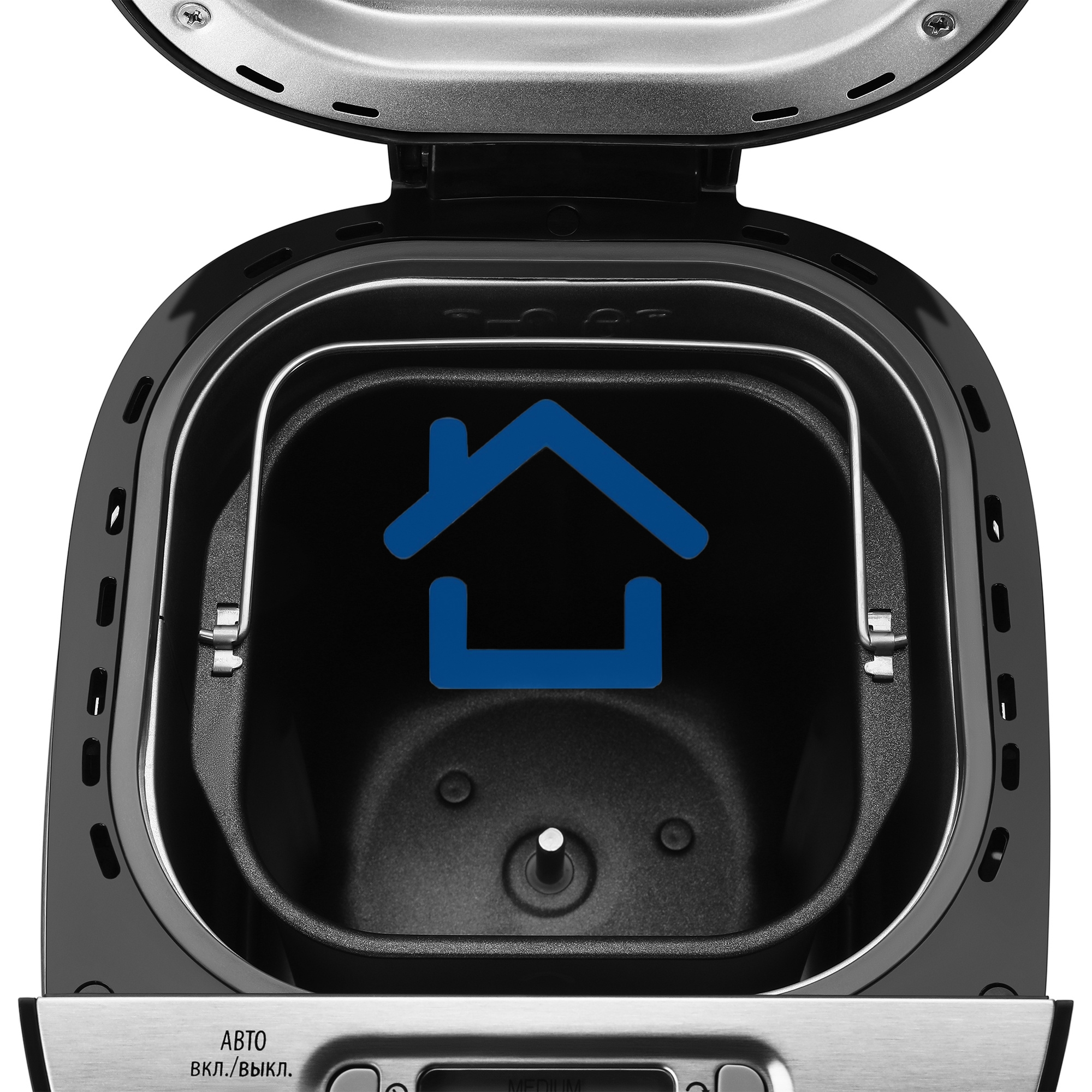 Хлебопечь Hyundai HYBM-M0313G 600Вт серебристый/черный