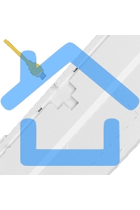 Клавиатура A4Tech Bloody S87 Energy (S87 USB ENERGY WHITE) проводная USB белый/желтый