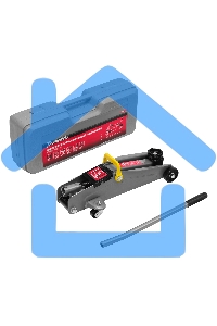 Домкрат Matrix гидравлический подкатный 2 т h подъема 135–385мм в пласт. кейсе master