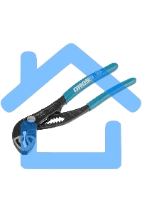 Клещи переставные, кнопочный механизм, обливные рукоятки, 180 мм Gross