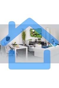 Кронштейн для телевизора Hama 00220855 черный/белый 19