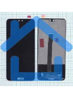 Дисплей для Huawei P20 в сборе с тачскрином черный