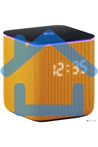 Умная колонка Яндекс Станция Миди, ZigBee, 24Вт, с голосовым ассистентом Алиса на YaGPT, оранжевый