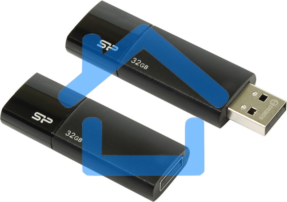 Флешка USB R/W USB Drive 32Gb Ultima U05 SP032Gb,UF2U05V1K USB2.0, Black