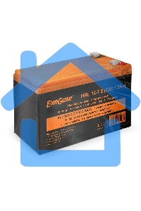 Батарея ExeGate EX285658RUS HRL 12-7.2 (12V 7.2Ah, 1227W, клеммы F2)