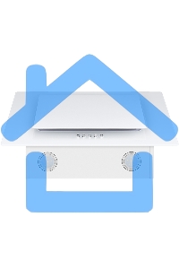 Вытяжка наклонная HOMSair Elf Push 60 белый, 60 см, 650 куб. м/ч, 47 дБ