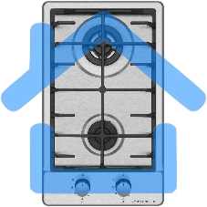 Газовая варочная панель Maunfeld EGHS.32.63CS/G