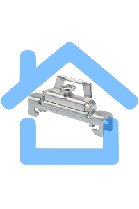 Ограничитель на DIN-рейку (металл) 1 винт Rexant (пакет 10 шт./уп.)
