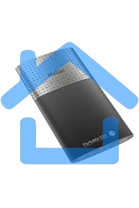 Внешний SSD Netac Z9, 2TB, USB 3.2 Gen 2 Type-C, R/W 550/480, черный