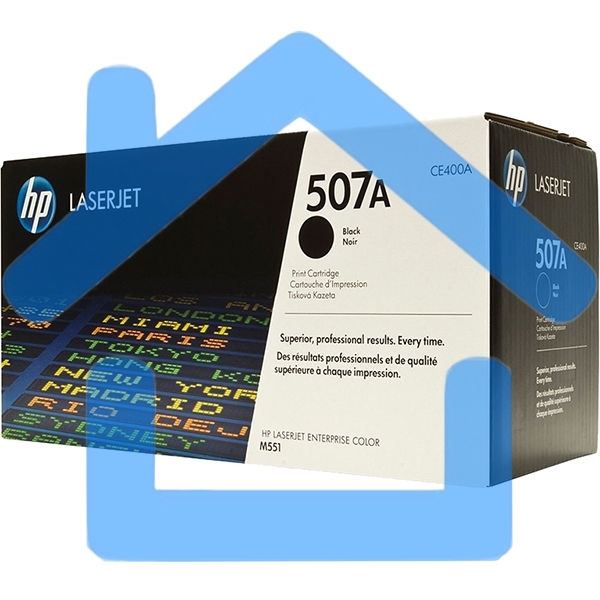 Картридж лазерный HP CE400A черный для CLJ M551 5500стр.