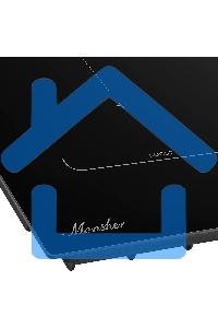 Индукционная варочная панель MONSHER MHI 6016, индукция, инвертер, 60 см, 9 уровней мощности, бустер, Stop and Go, автоматическое отключение, таймер, индикатор остаточного тепла, сенсорное/слайдерное управление, черный