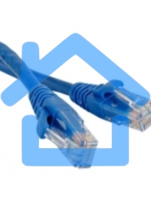 Патч-корд LANMASTER LSZH UTP кат.5e, 10 м, синий