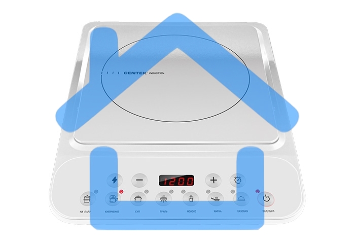 Индукционная плитка Centek CT-1517 White