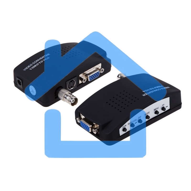 Конвертер BNC\RCA + S-video на VGA (в комплекте переходник гн. BNC – шт. RCA) Rexant 17-6932