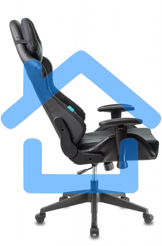 Кресло игровое Бюрократ VIKING 5 AERO BLACK EDITION черный искусственная кожа