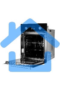 Духовой шкаф LEX EDP 4571 BLобъем 55л, LED таймер, 7 функций, встраиваемый