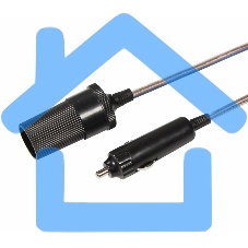 Удлинитель автоприкуривателя штекер-гнездо 5 м Rexant Удлинитель автоприкуривателя штекер-гнездо 5 м Rexant