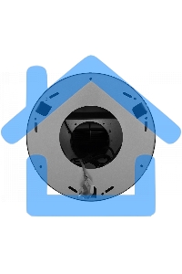Вытяжка островная Maunfeld Lee Light Isla 35 нержавеющая сталь, 35.15 см, 1050 куб. м/ч, 63 дБ