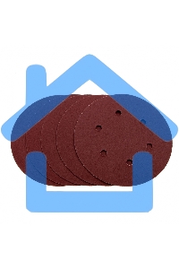 Круг абразивный Matrix на ворсовой подложке под 