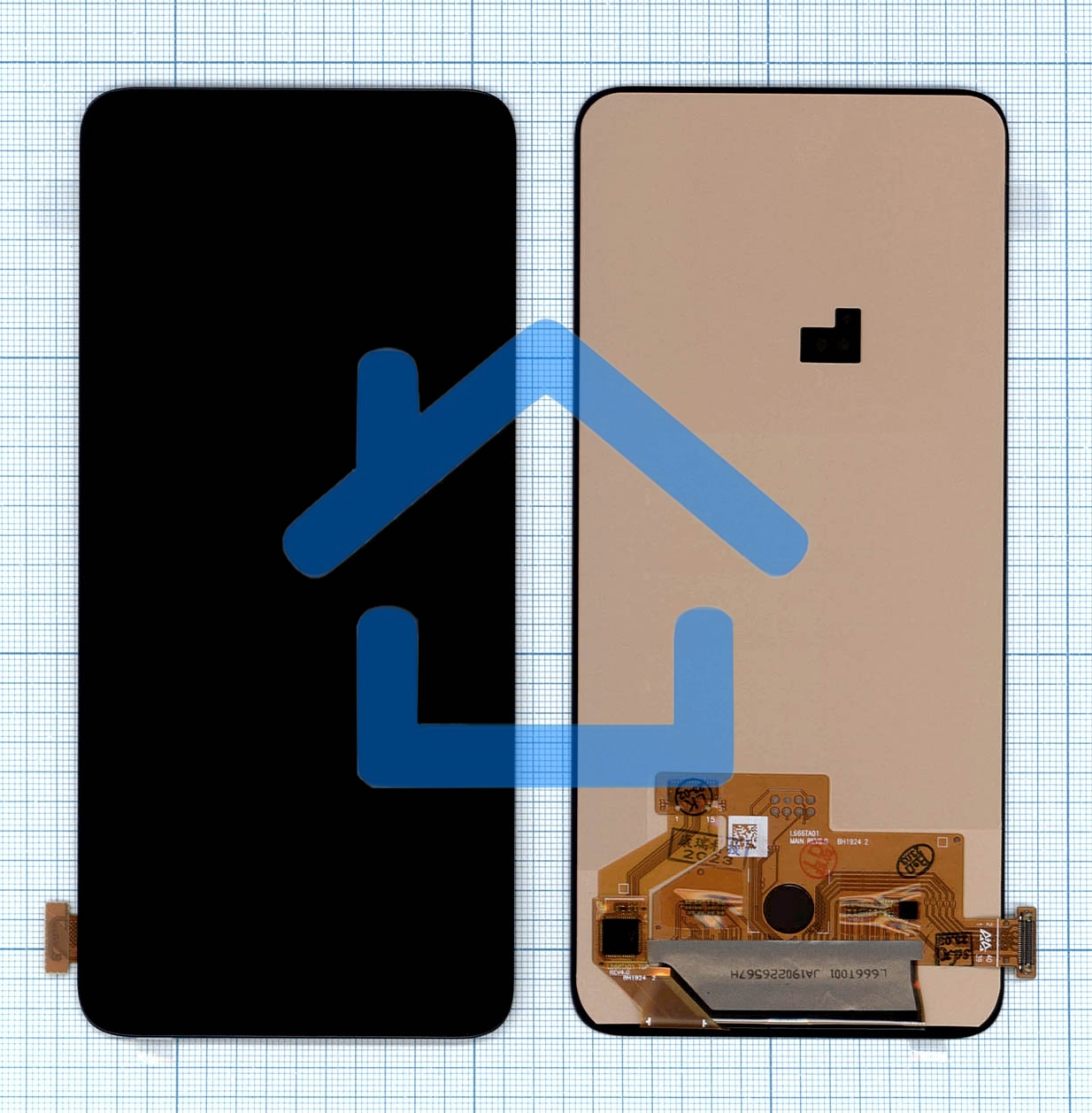 Дисплей для Samsung Galaxy A80 SM-A805F черный