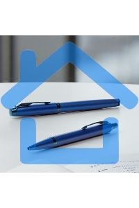 Ручка шариковая Parker IM Monochrome K328 (CW2172966) Blue PVD M, синие чернила, подарочная коробка