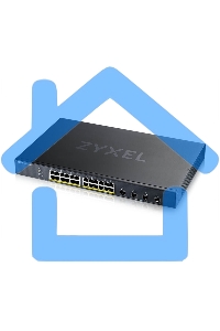 Коммутатор Smart L3 Lite PoE+ Zyxel NebulaFlex XGS1935-28HP, rack 19